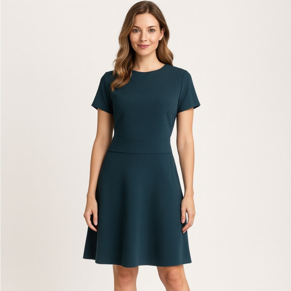 Brooks Brothers Dark Teal Mini Dress
